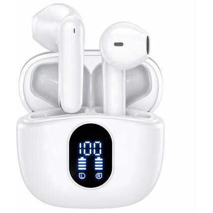 Oordopjes SoundWave Pro 4 ENC Bluetooth 5.4 wit
