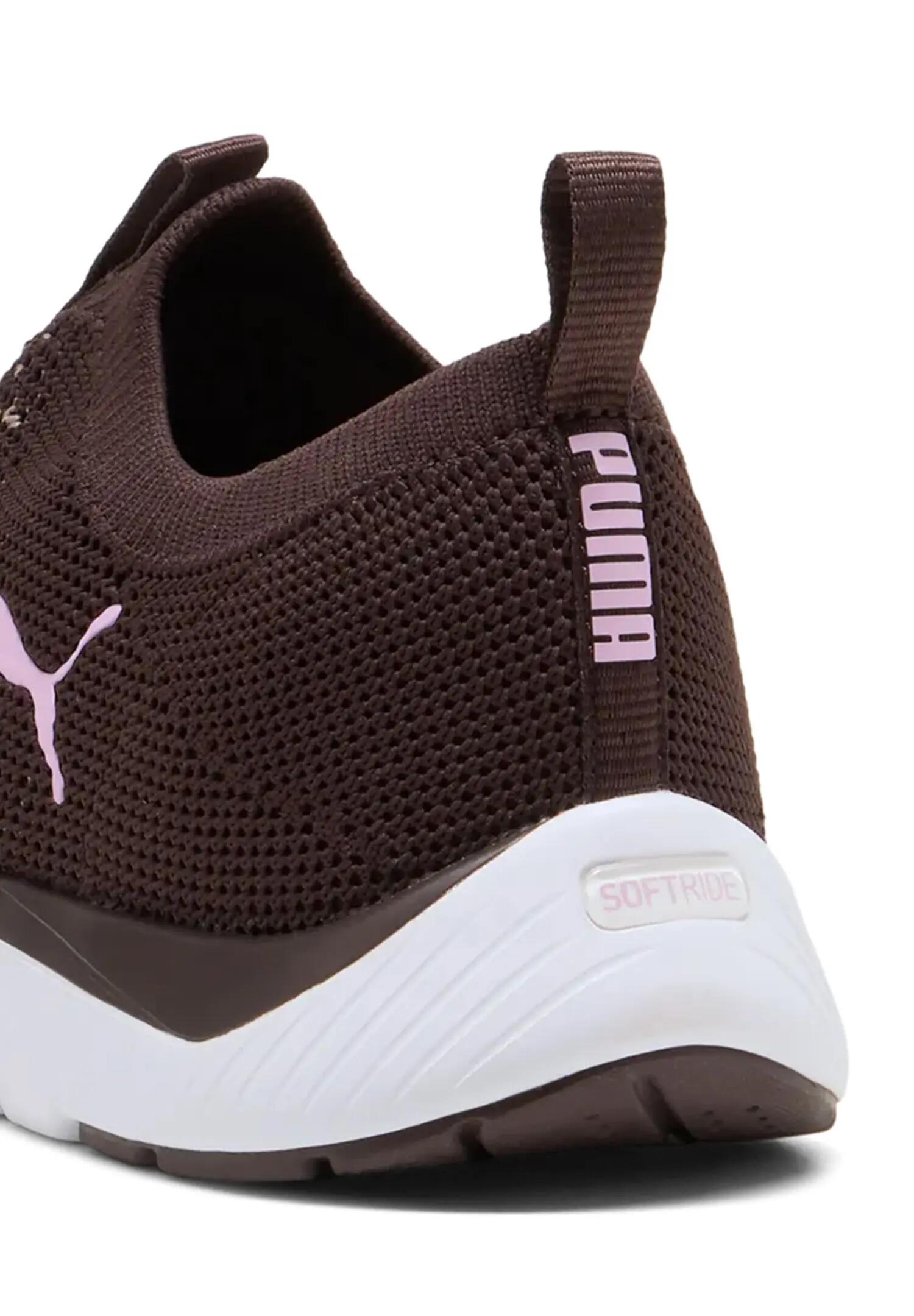 Puma Softride Premier Slip-On Strick-Schuhe Damen 309834 20 Chocolate -Gray 6/6