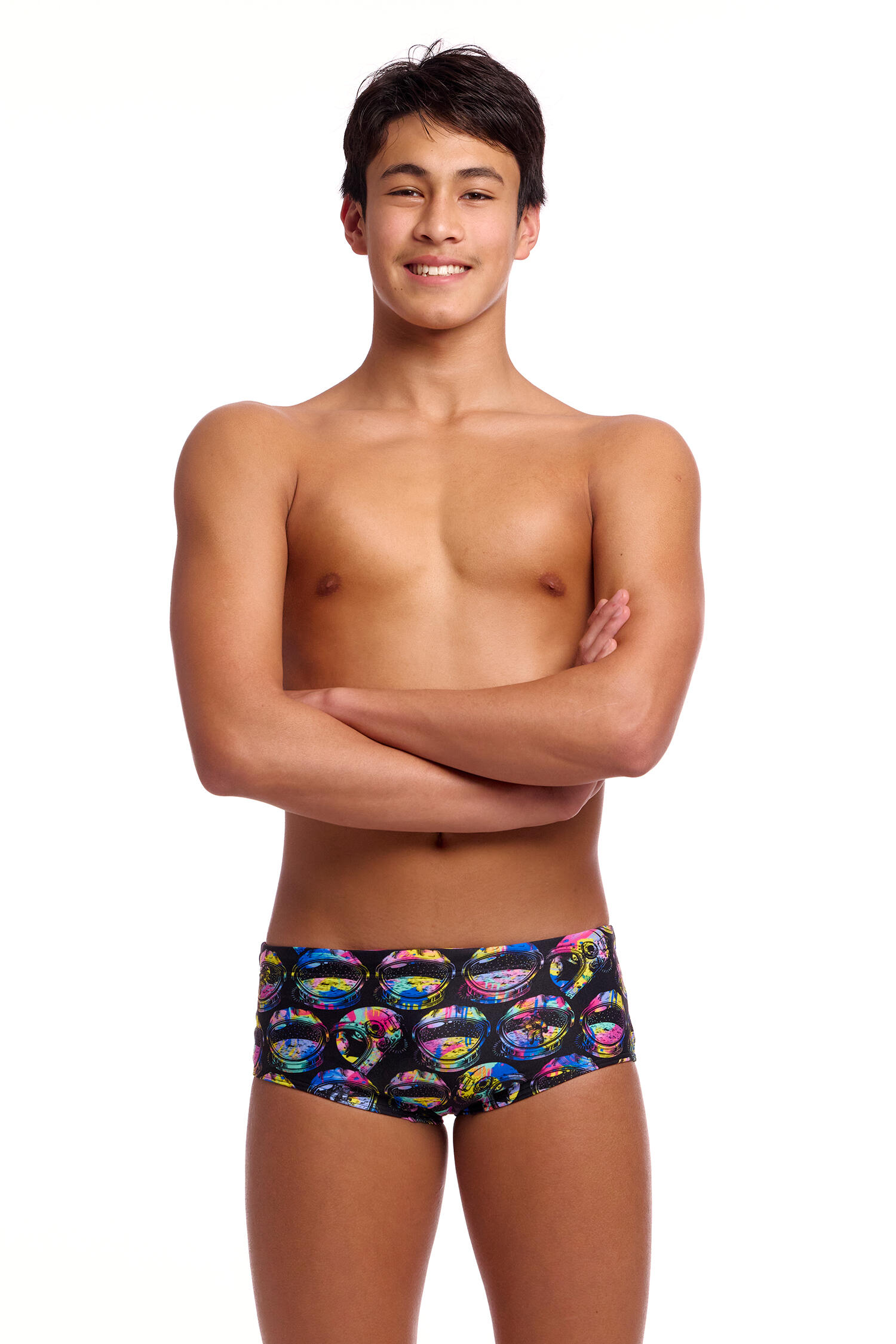 Kąpielówki FUNKY TRUNKS Ham Bam Maam - trunki chłopięce 4/8