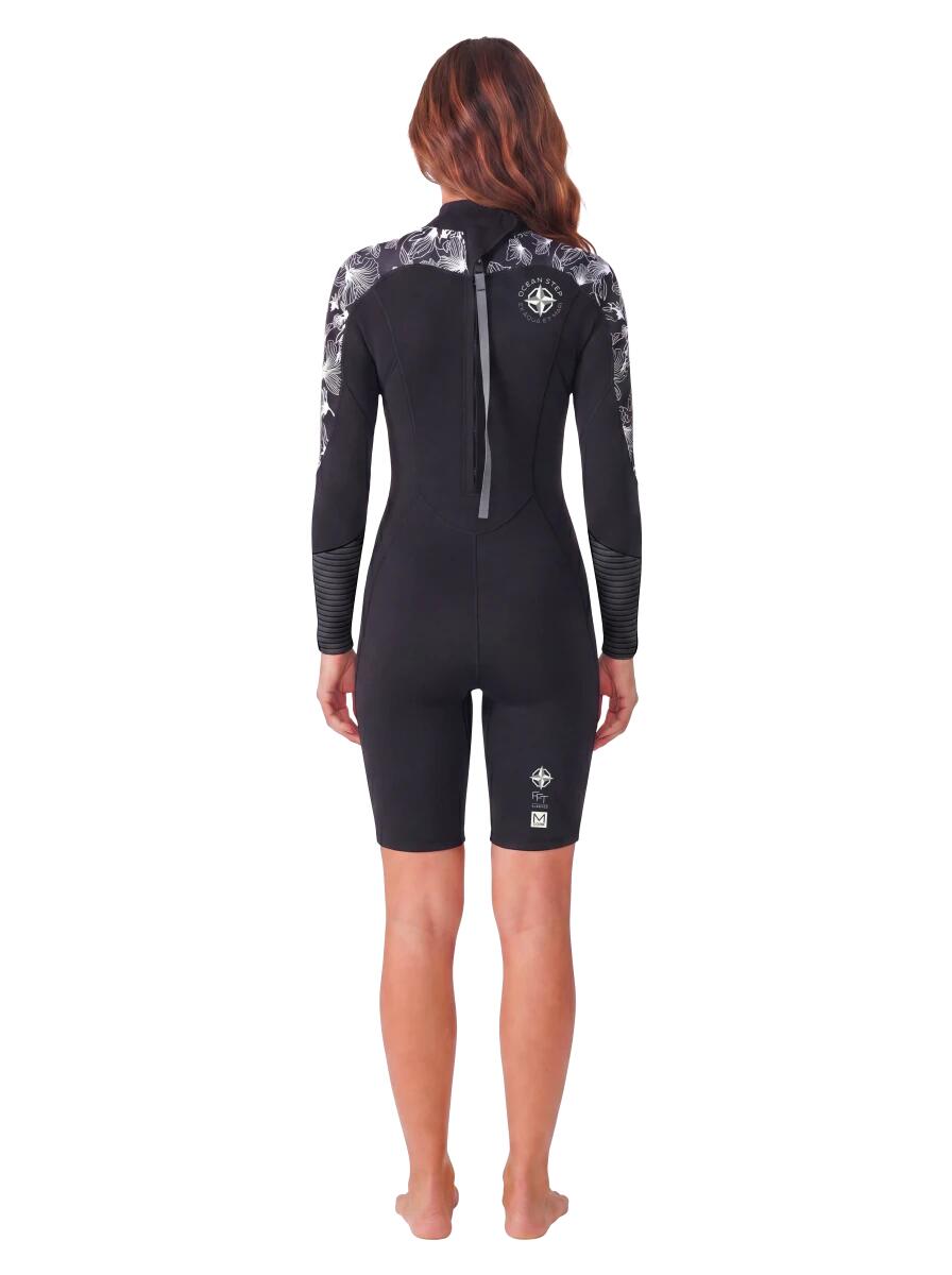 2/2 Optimizer Dual Zip L/S - Shorty Longe Cote Femme 2/3
