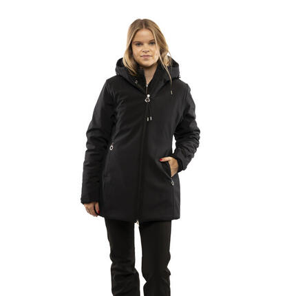 Manteau d'hiver - femme - isolant - luhta 36412 - noir