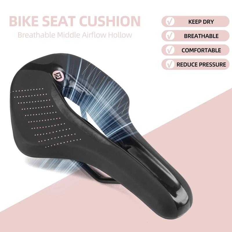 Șa bicicletă ROCKBROS MTB - confort ergonomic, negru