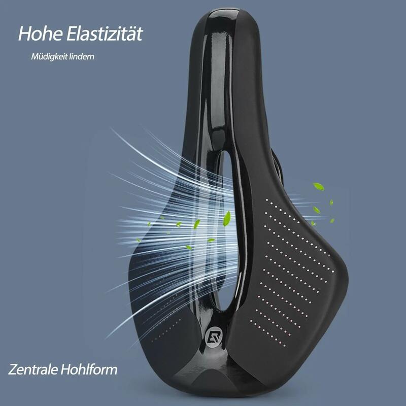 Șa bicicletă ROCKBROS MTB - confort ergonomic, negru