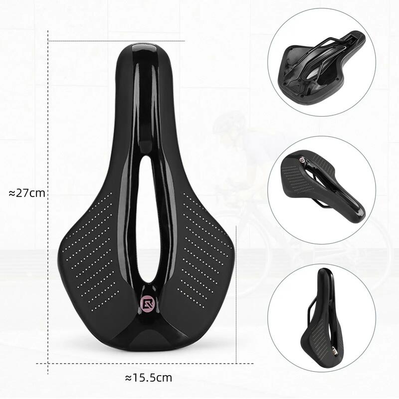 Șa bicicletă ROCKBROS MTB - confort ergonomic, negru