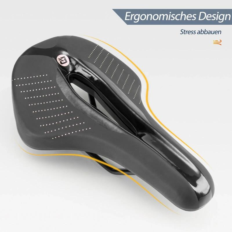 Șa bicicletă ROCKBROS MTB - confort ergonomic, negru