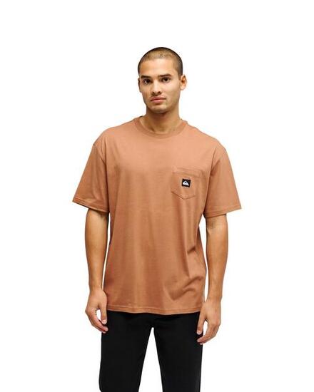 T-Shirt SALT WATER POCKET Braun Herren