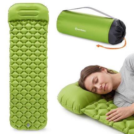 Matelas camp gonflable - randonnée - ultraléger campmat vert