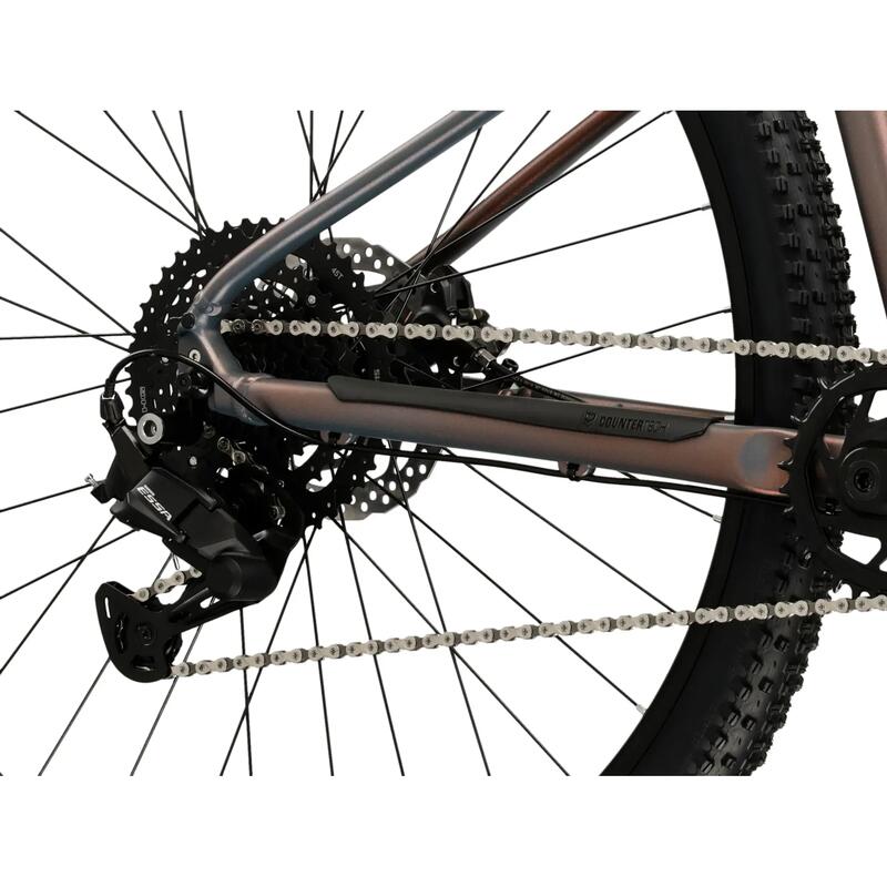 Bicicleta LEVEL X100 29", maro, cadru aluminiu S-410 mm