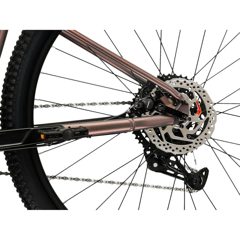Bicicleta LEVEL X100 29", maro, cadru aluminiu S-410 mm