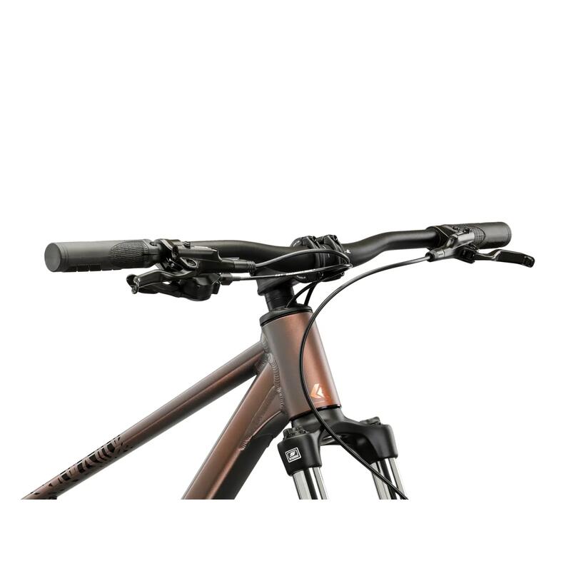 Bicicleta LEVEL X100 29", maro, cadru aluminiu S-410 mm