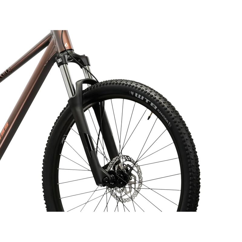 Bicicleta LEVEL X100 29", maro, cadru aluminiu S-410 mm