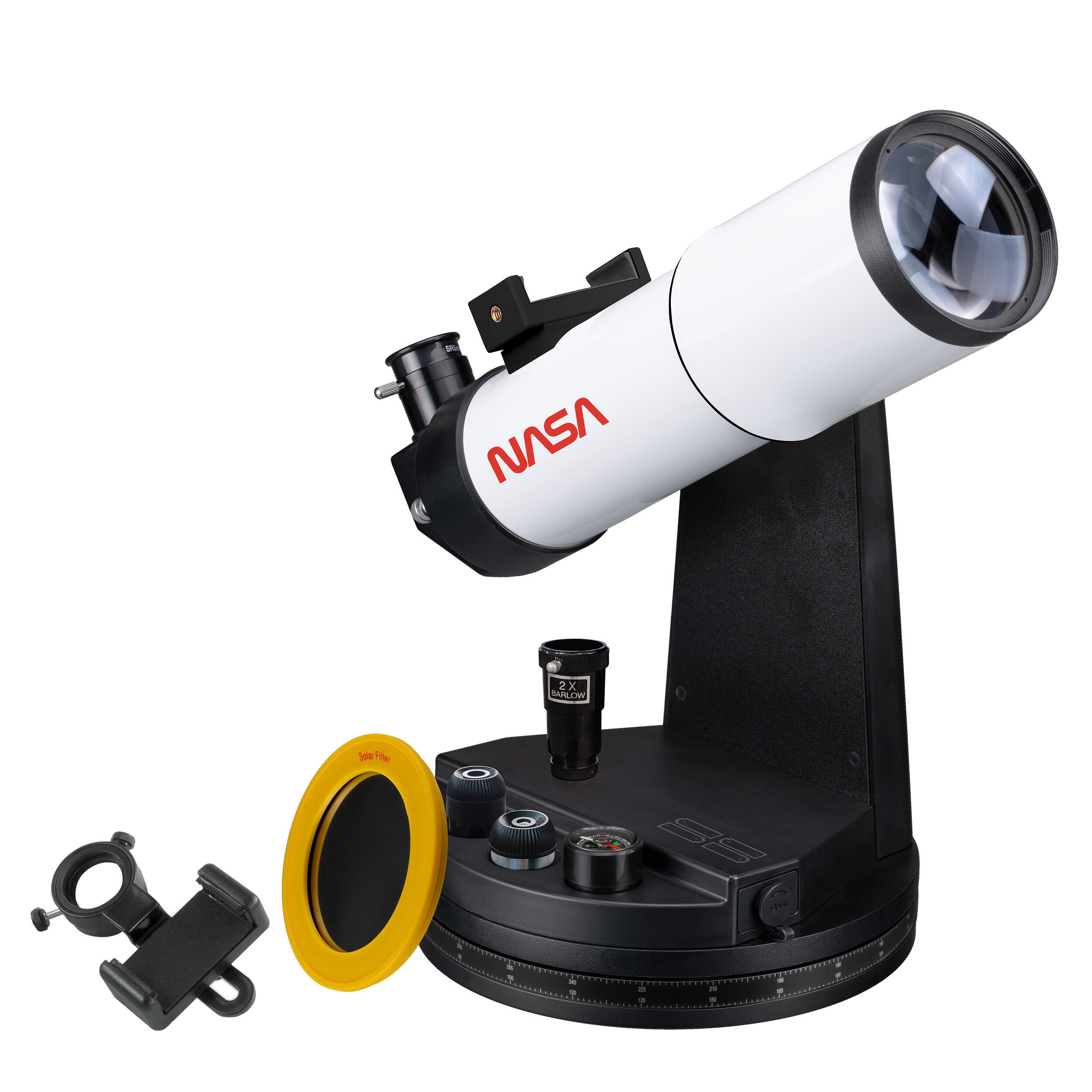 Telescopio inteligente NASA PushTo AR-70/350 con app de navegación 7/7