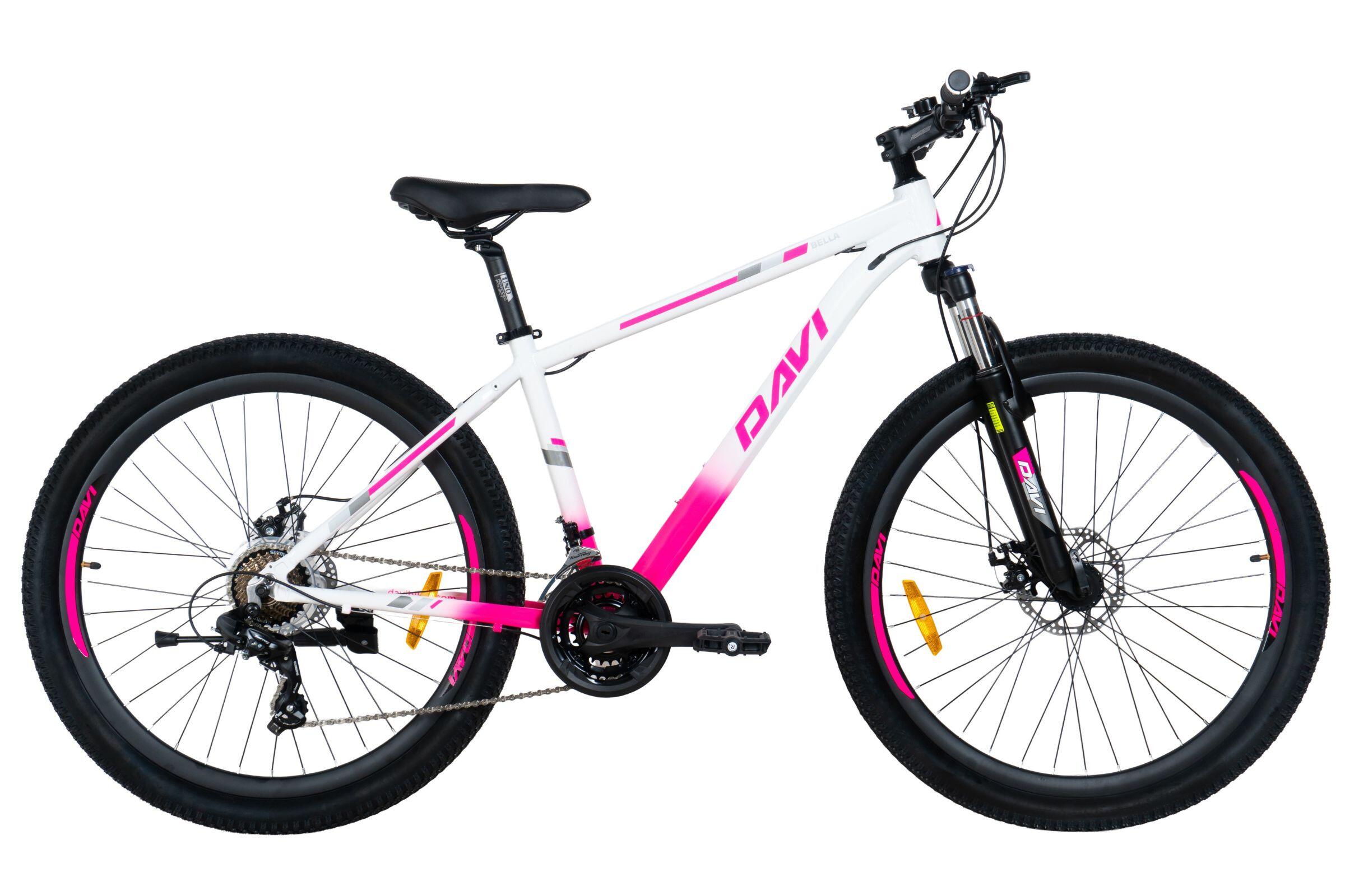 Bicicletă MTB damă 27,5 inch cadru aluminiu 17" 160-185 cm Davi Bella