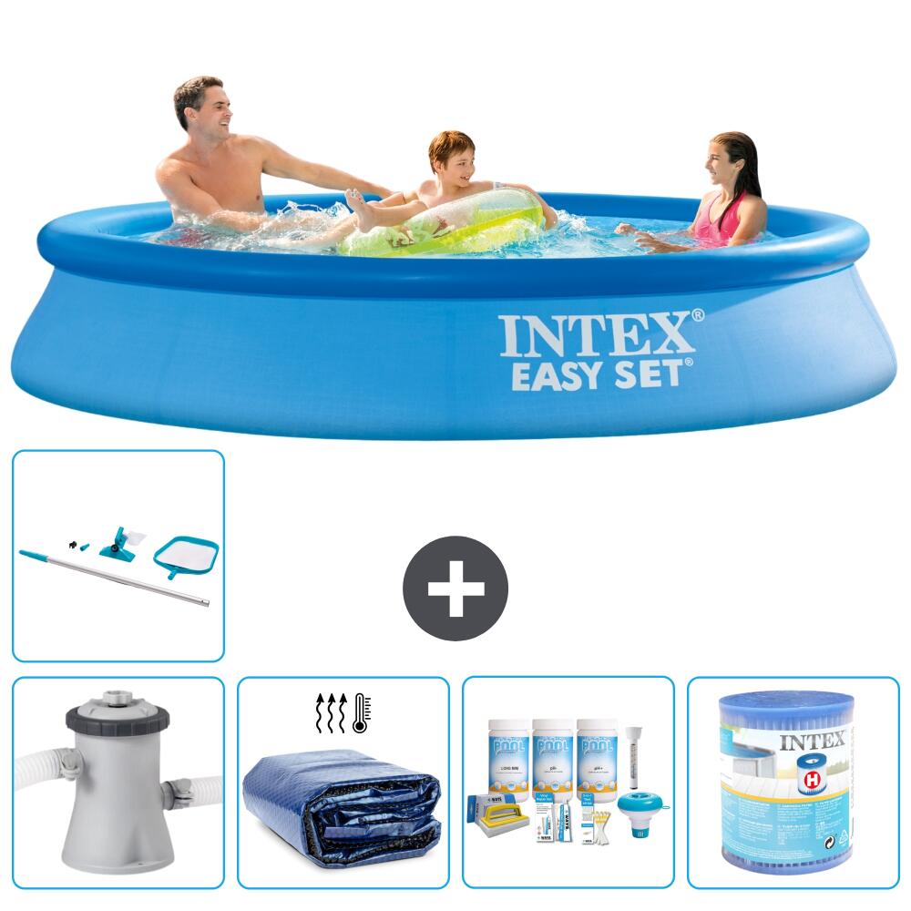 Easy Set Zwembad Rond - 305x61 cm - 6-delig S40835 1/7
