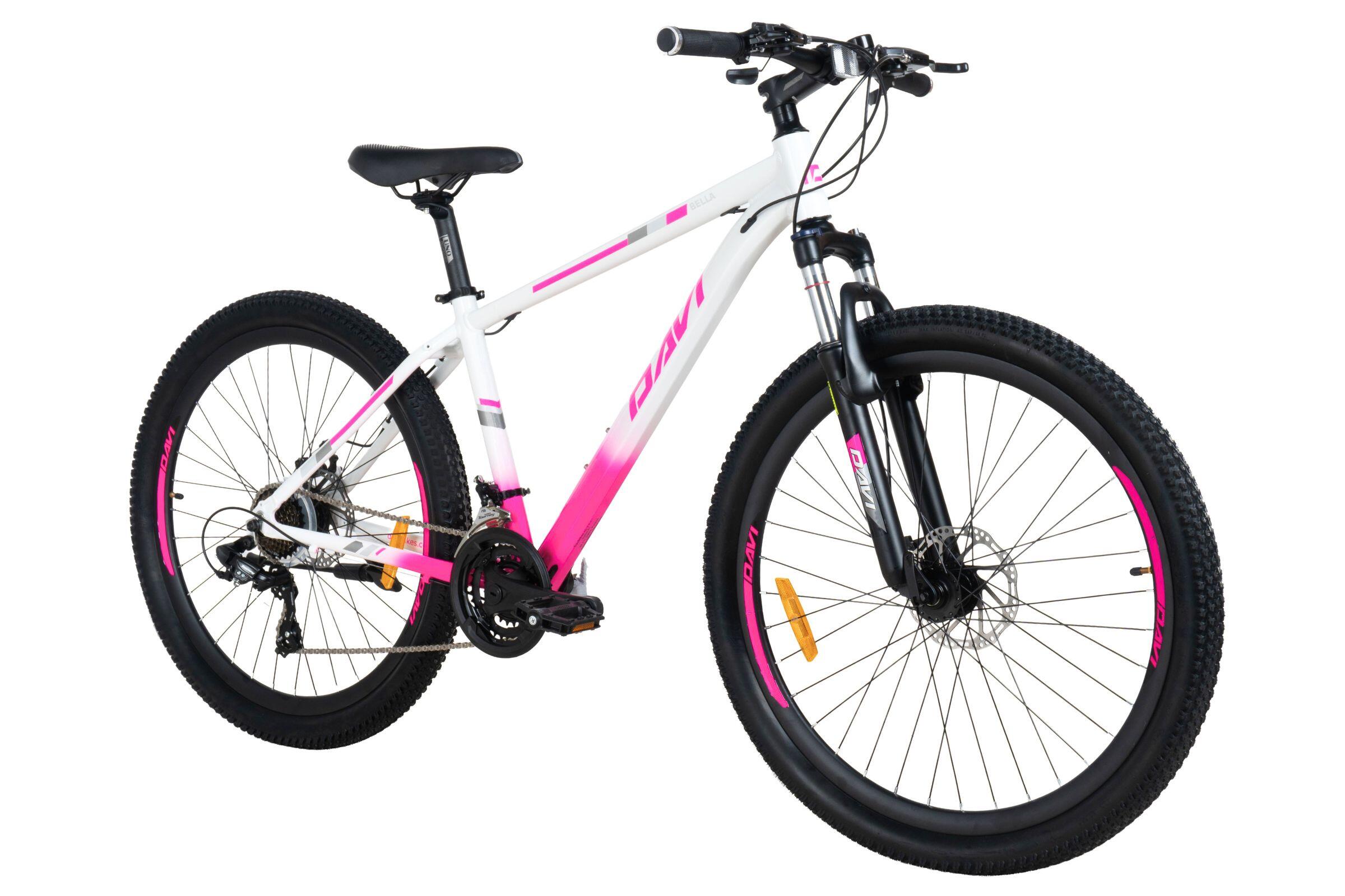 Bicicletă MTB damă 27,5 inch cadru aluminiu 17" 160-185 cm Davi Bella Pro