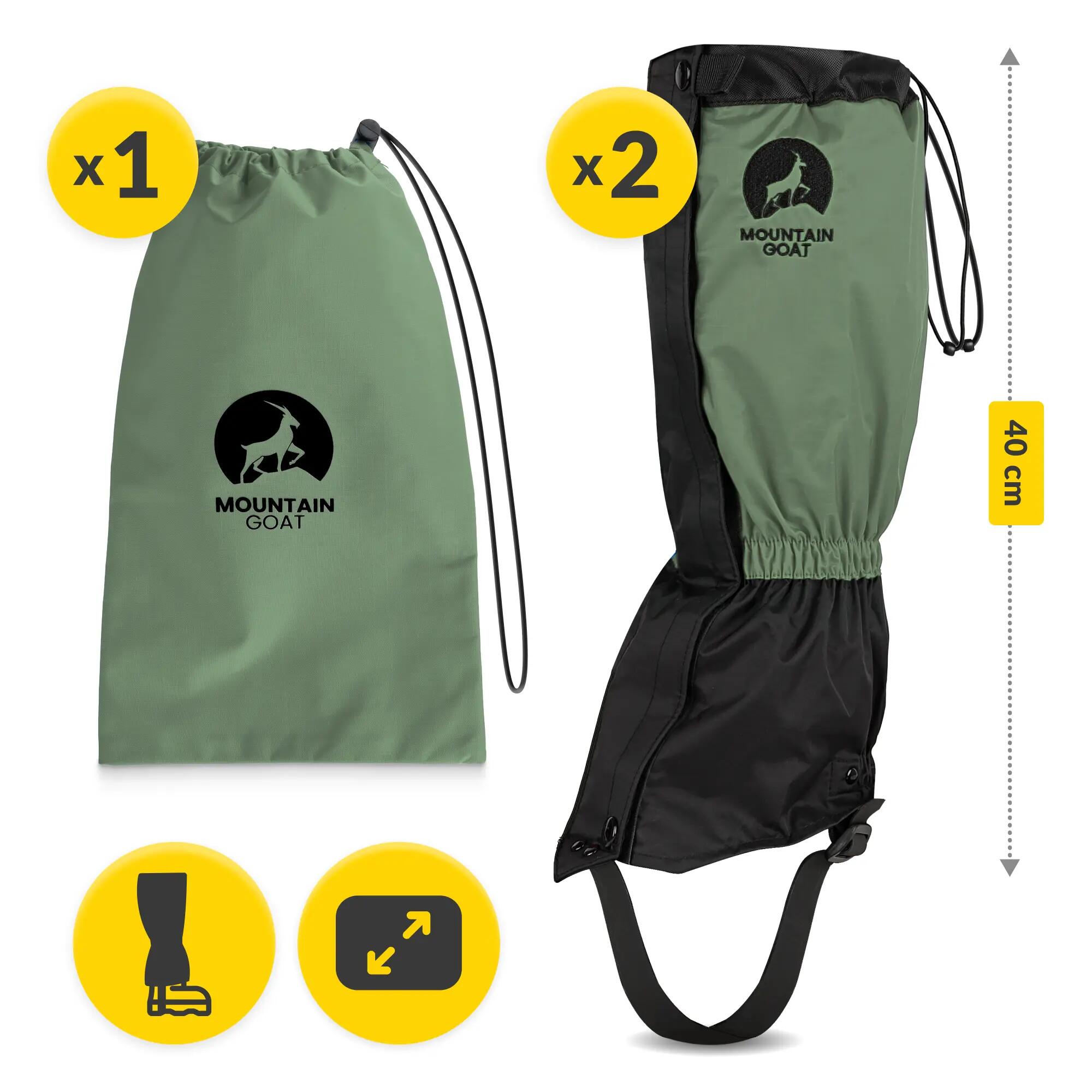 Stuptuty trekkingowe na buty MOUNTAIN GOAT wodoodporne 2/15