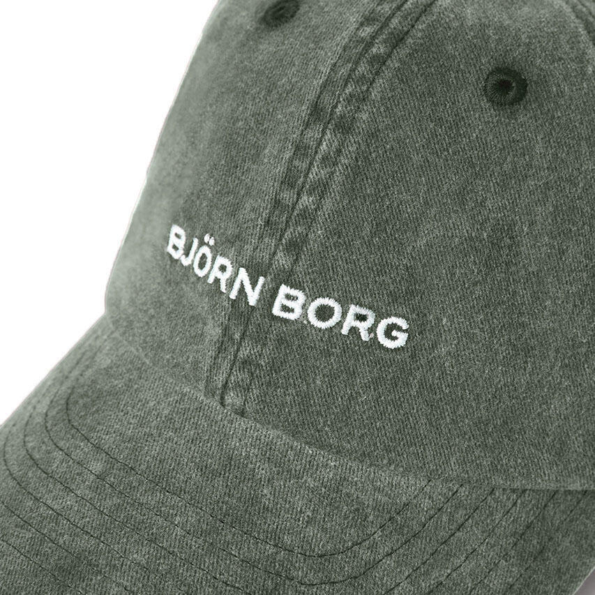 Heren Pet Washed Mini Logo Groen 4/4