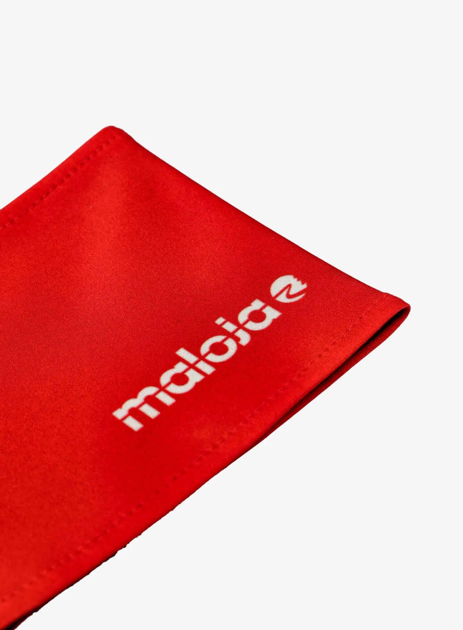 Opaska sportowa na głowę Maloja Strichkogel - fire red 5/5