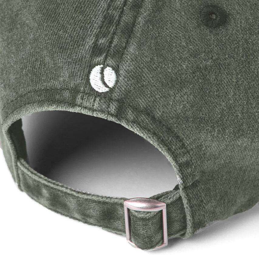 Heren Pet Washed Mini Logo Groen 3/4