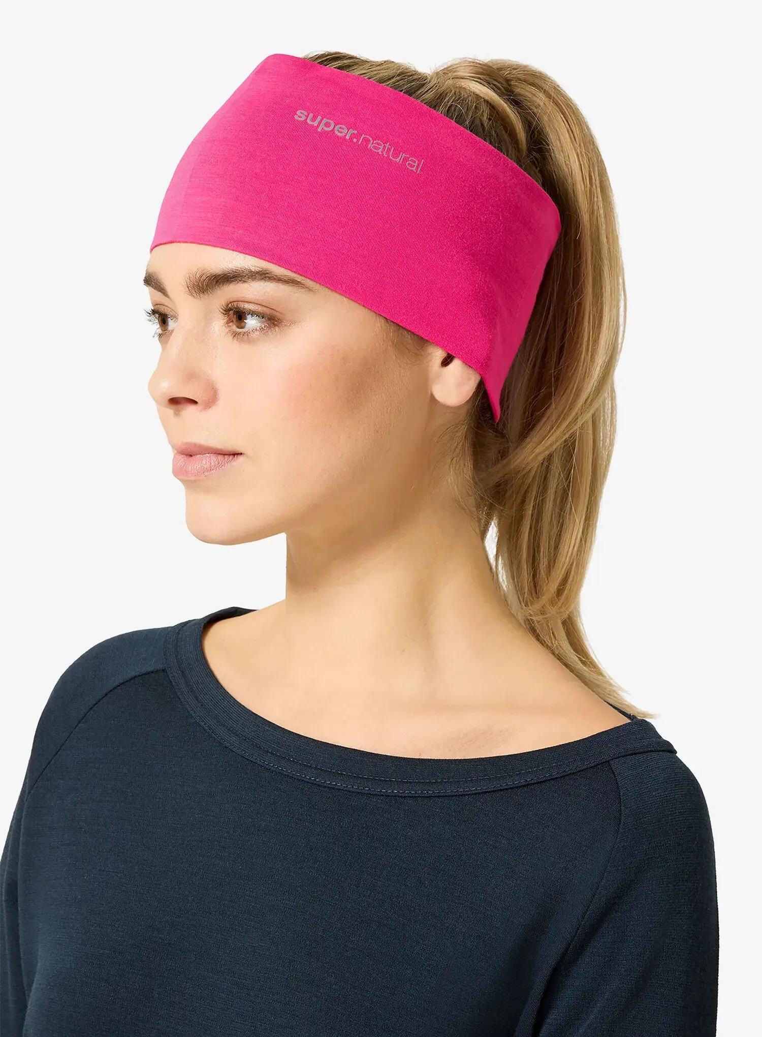 Opaska na głowę Super.natural Wanderlust Headband - pinky rose 2/2