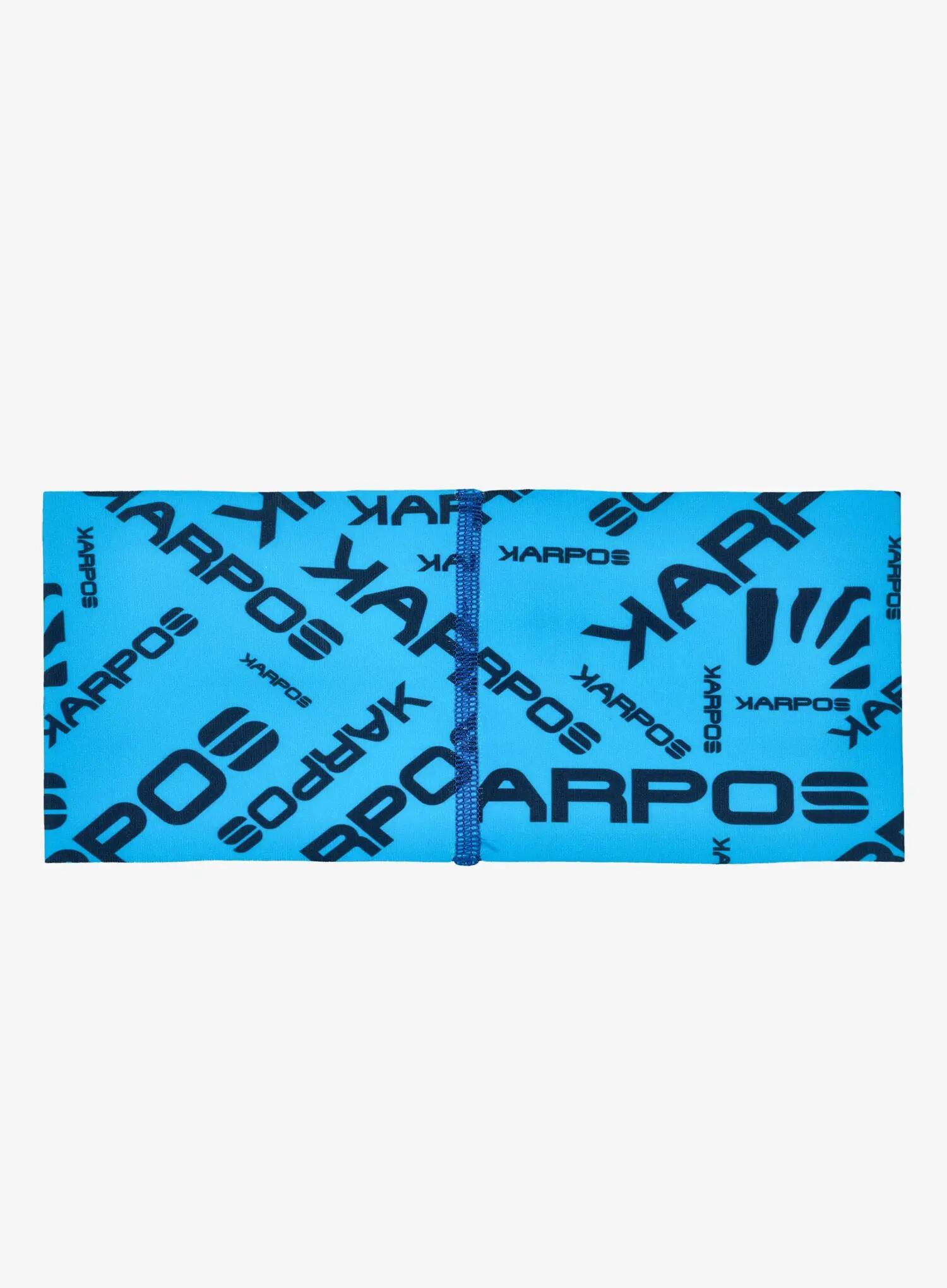 Opaska do biegania Karpos Pelmo Headband - diva blue/midnight 2/4