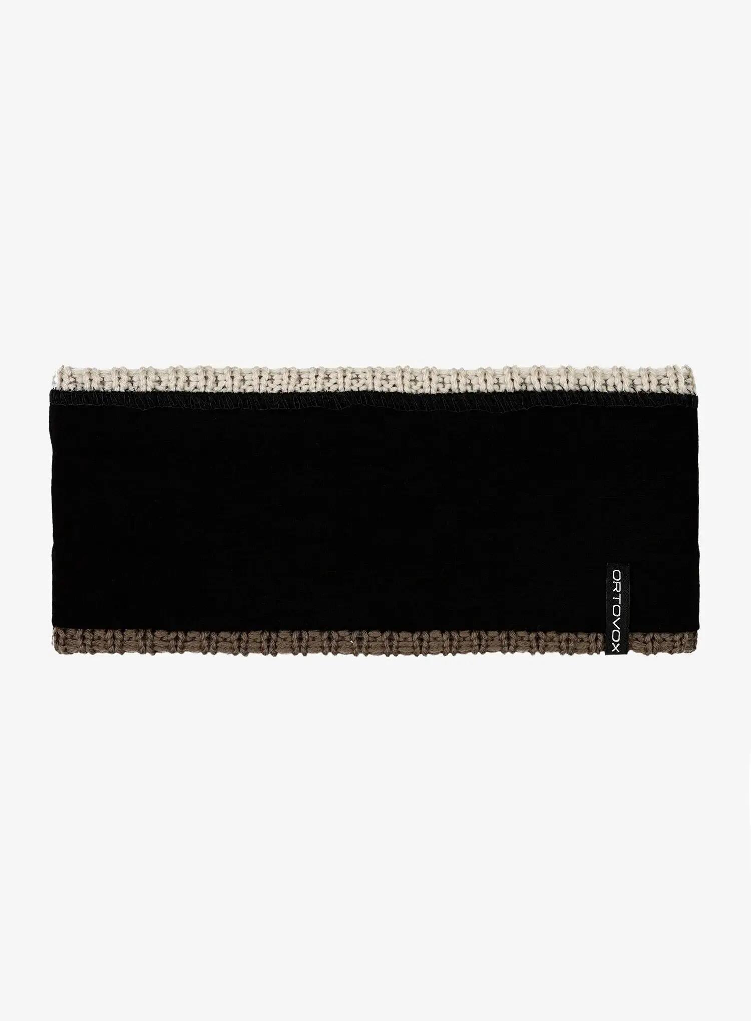 Opaska na głowę Ortovox Deep Knit Headband - dark grey brown 3/5