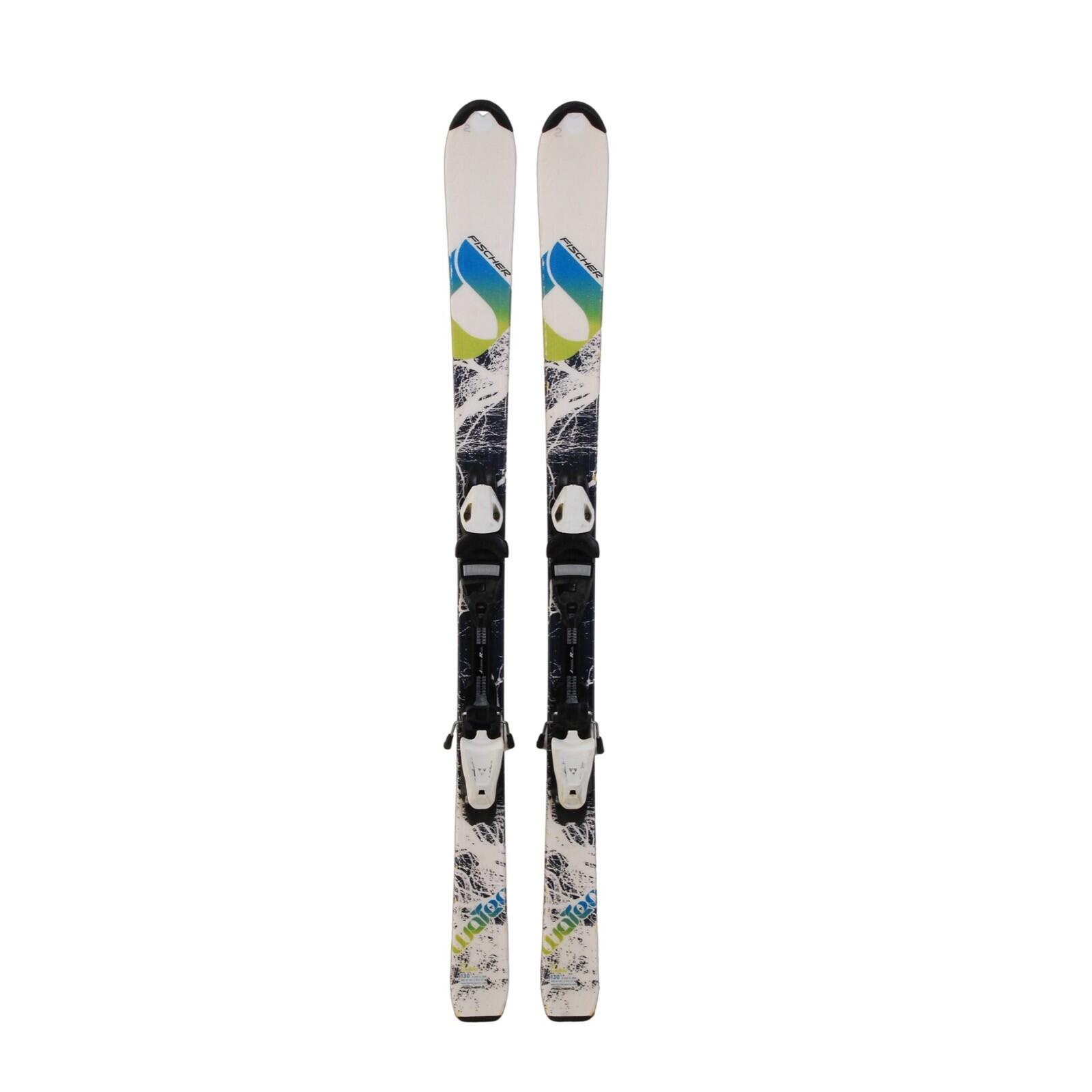 RECONDITIONNE - Ski Junior Fischer Watea + Fixations 1/4