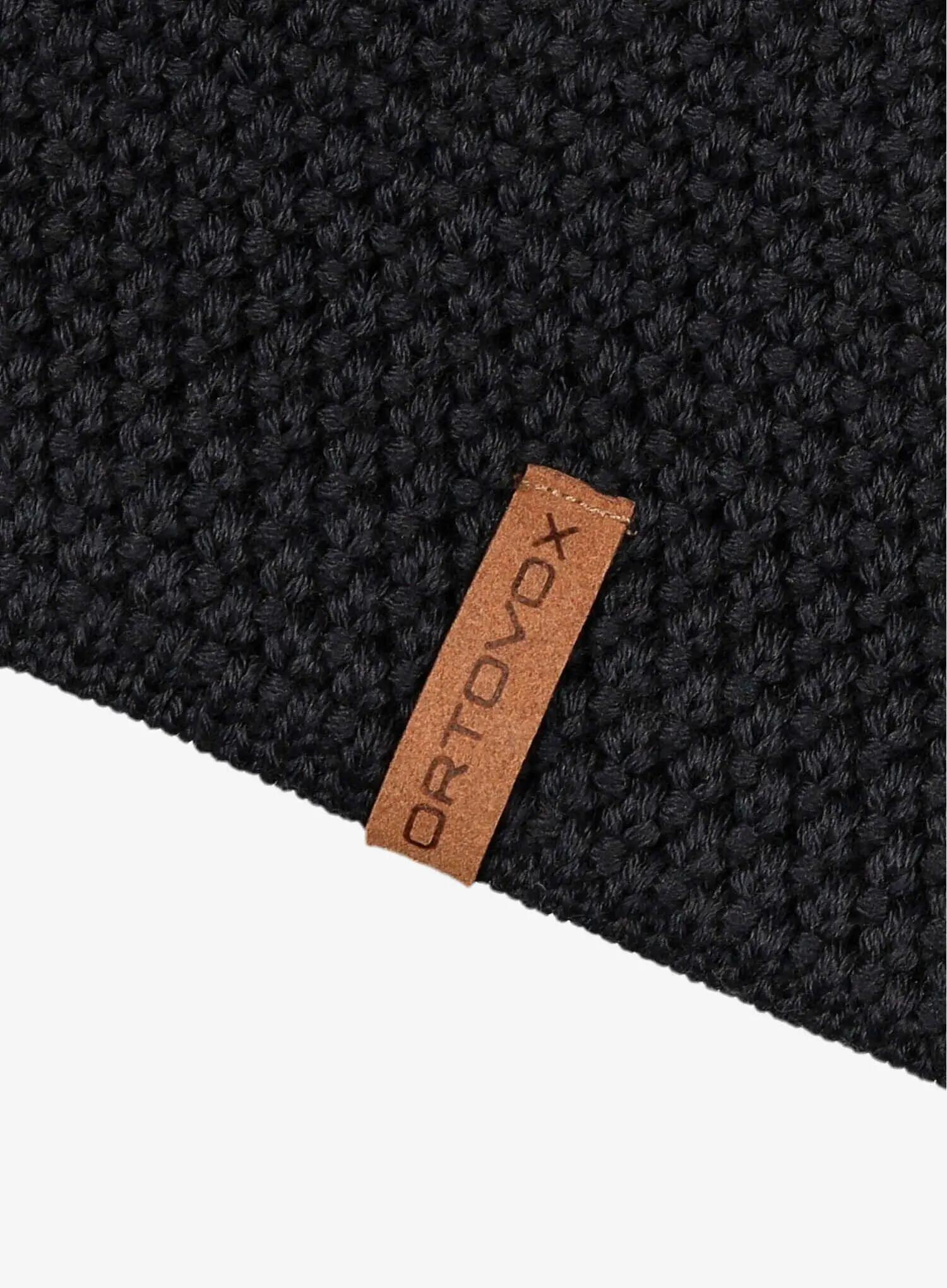 Opaska na głowę Ortovox Rock'N'Wool Headband - black raven 6/6