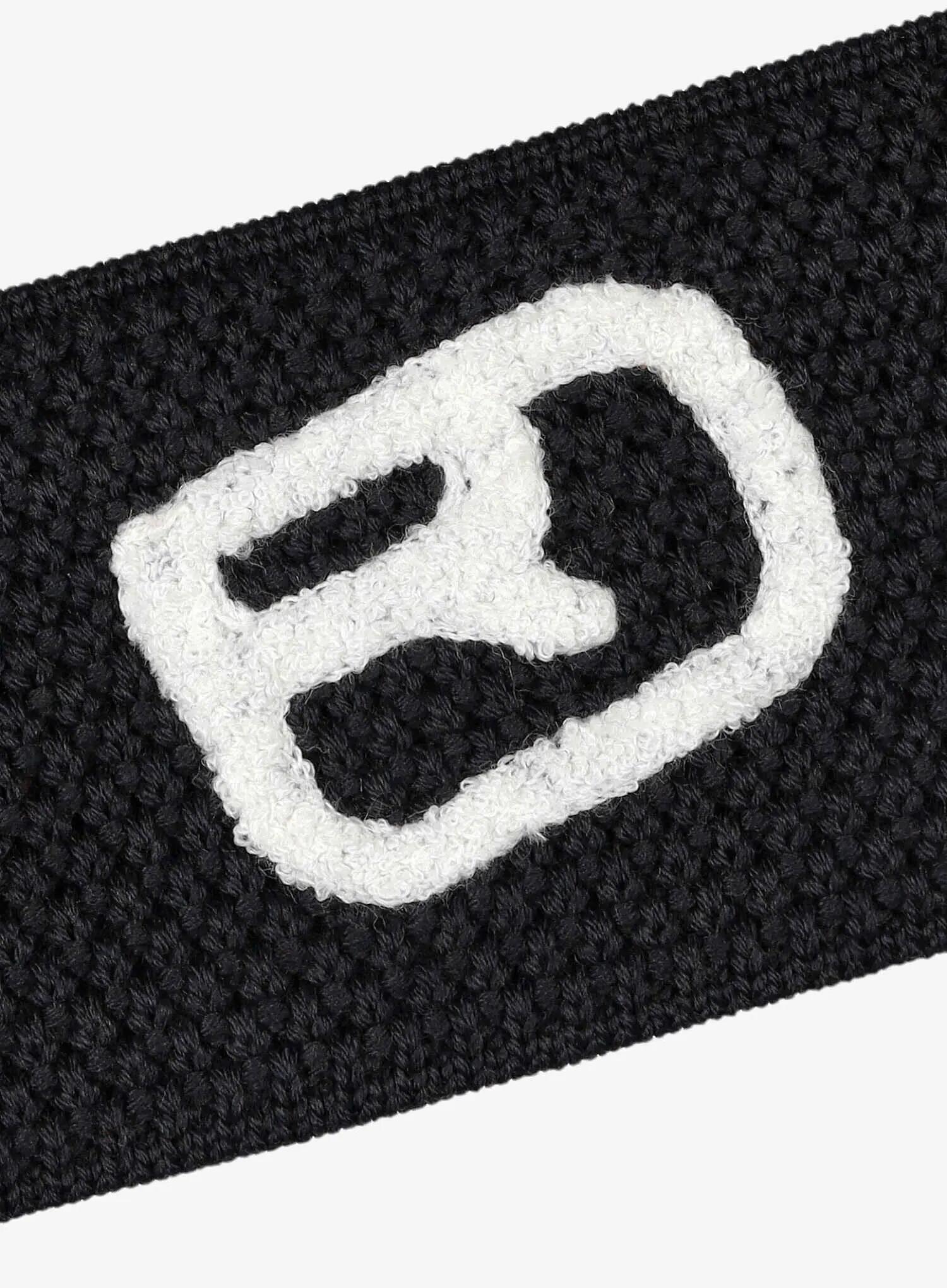 Opaska na głowę Ortovox Rock'N'Wool Headband - black raven 5/6