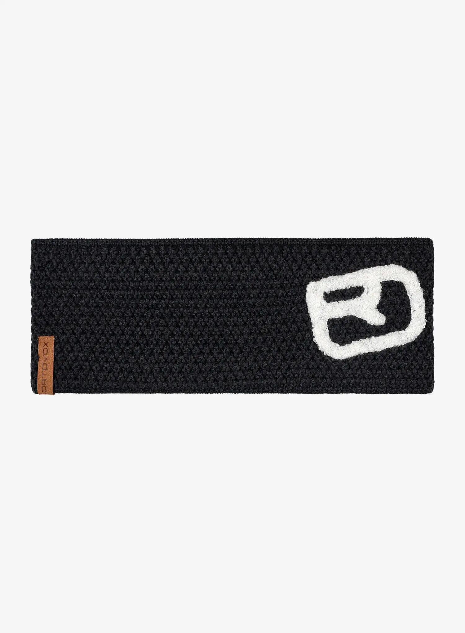 Opaska na głowę Ortovox Rock'N'Wool Headband - black raven 4/6