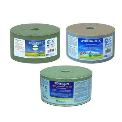 Plantenkracht bundel 3x3kg, kruidenblok, pro immun natural, spirulina plus
