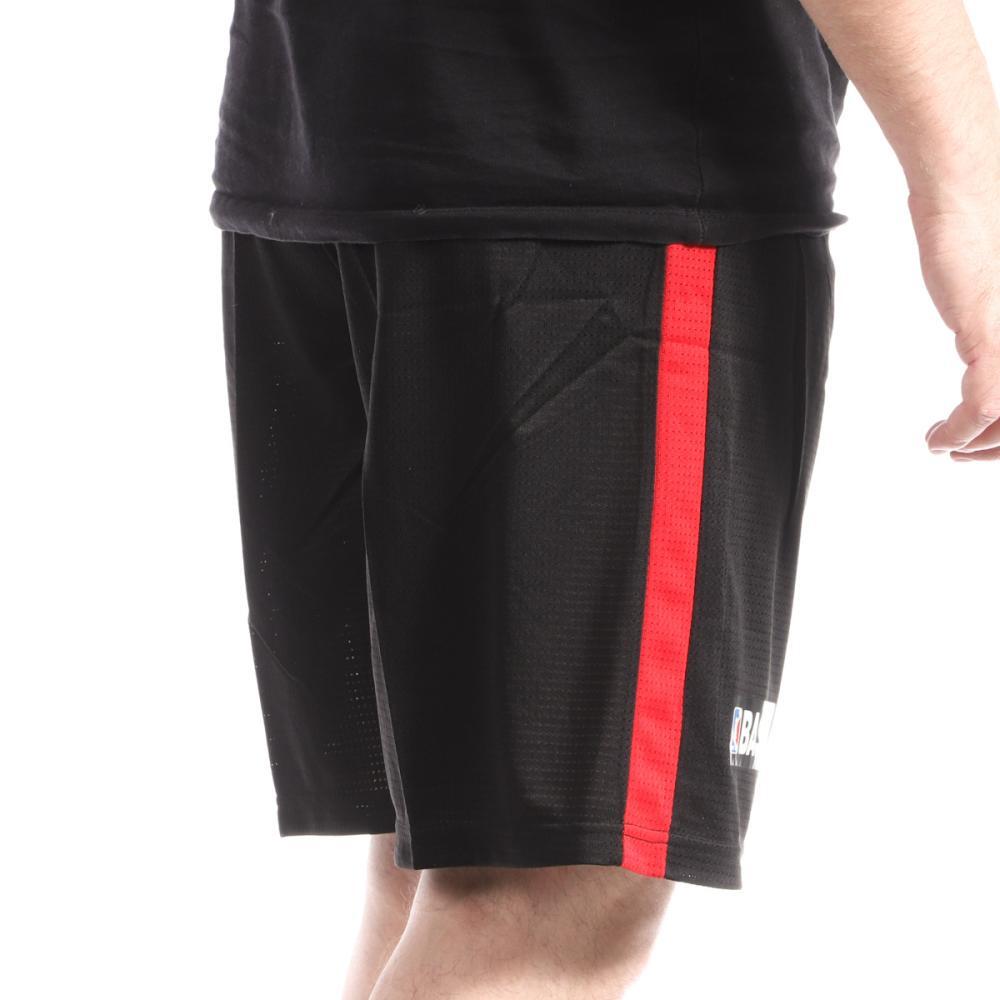 Sport Zone Chicago Bulls Herren Basketball Shorts Schwarz 3/3