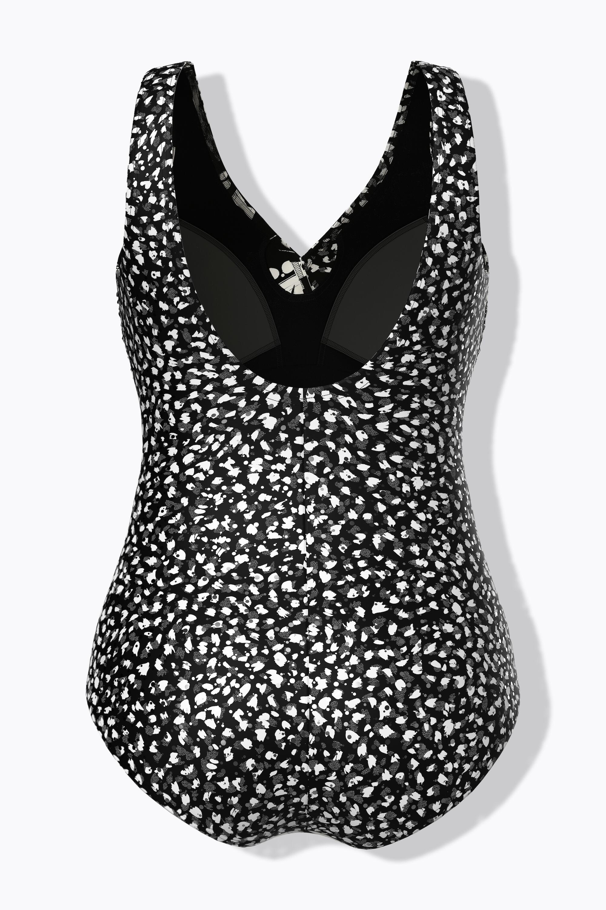 Dames Badpak wikkeleffect zachte cups sierring 7/7