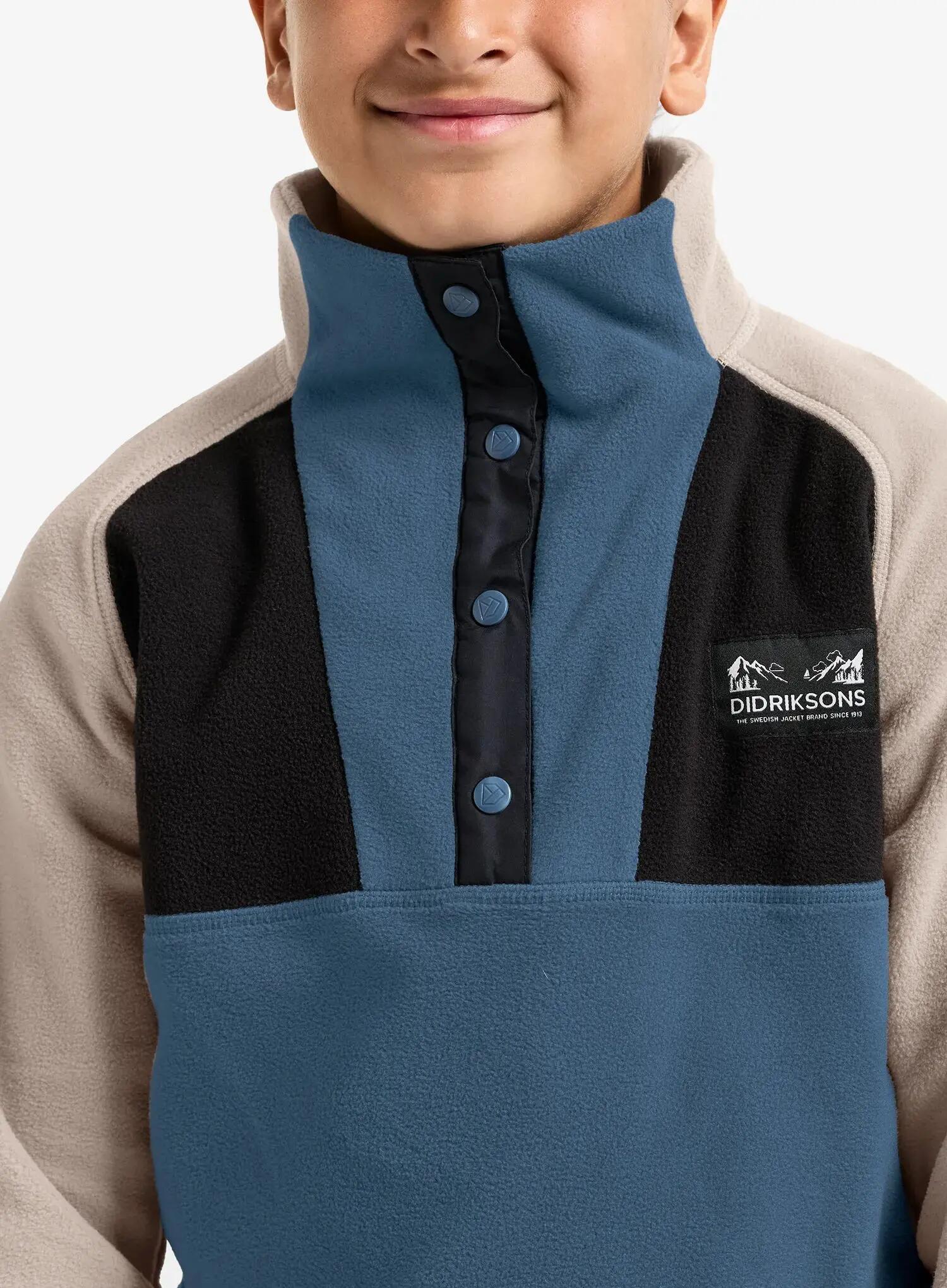 Bluza dziecięca Didriksons Yokto 1/2 Btn 2 7/7
