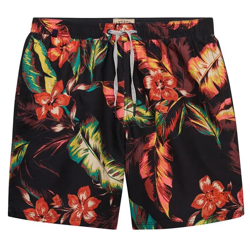Heren Zwemshort Hawaiian Print Multi II 1/6