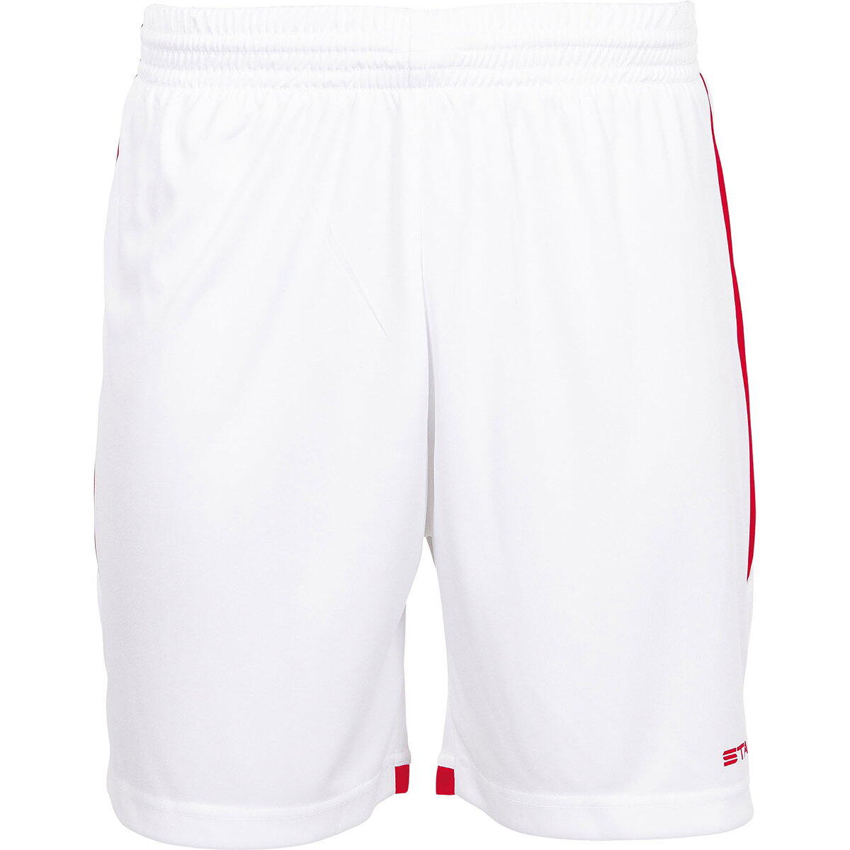 Shorts - Multisport - Heren - Focus II - Lichtgewicht, Ventilerend - Wit/Royal 5/5