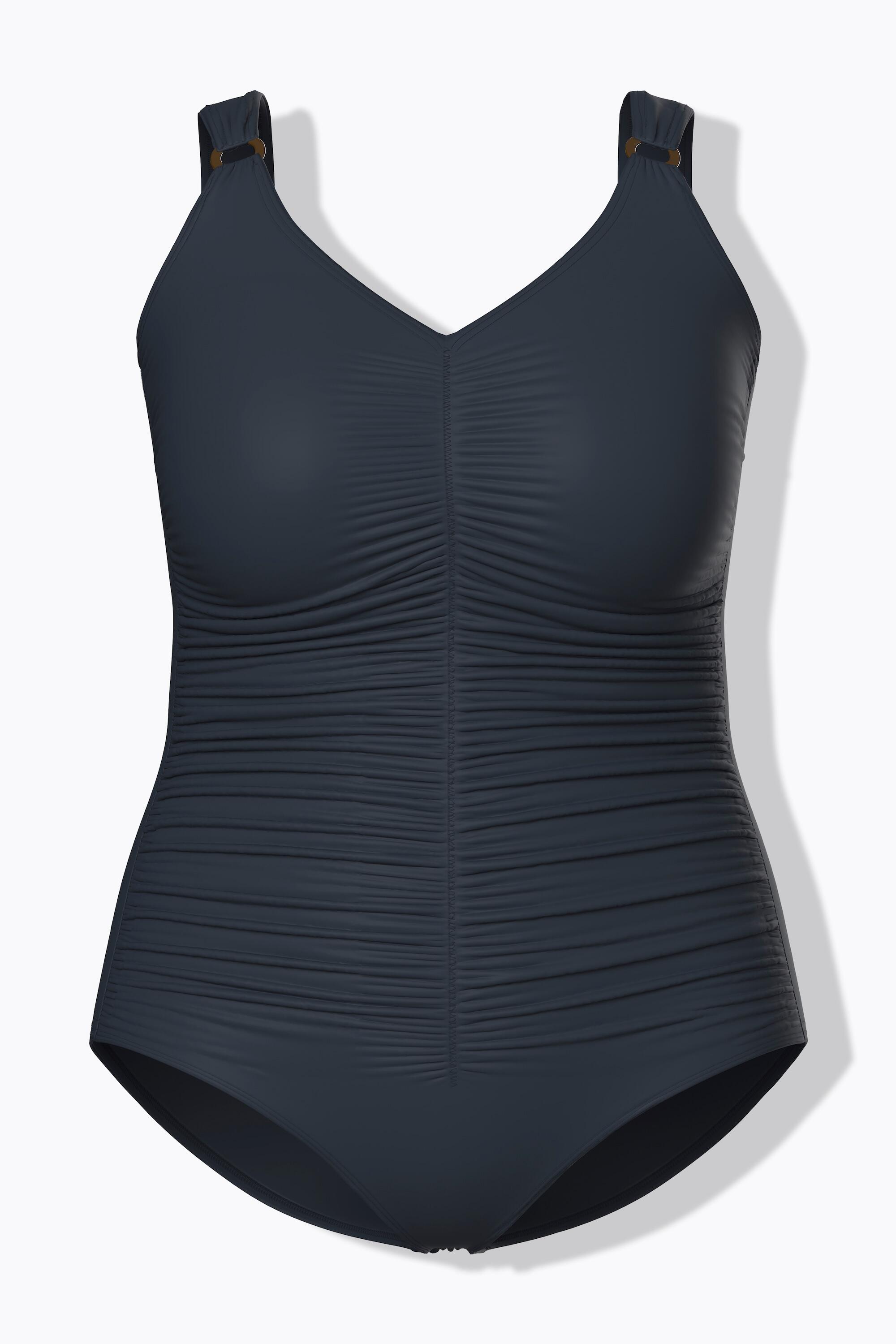 Femme Maillot de bain bonnets souples. Anneaux fantaisie. Matière recyclée 6/7