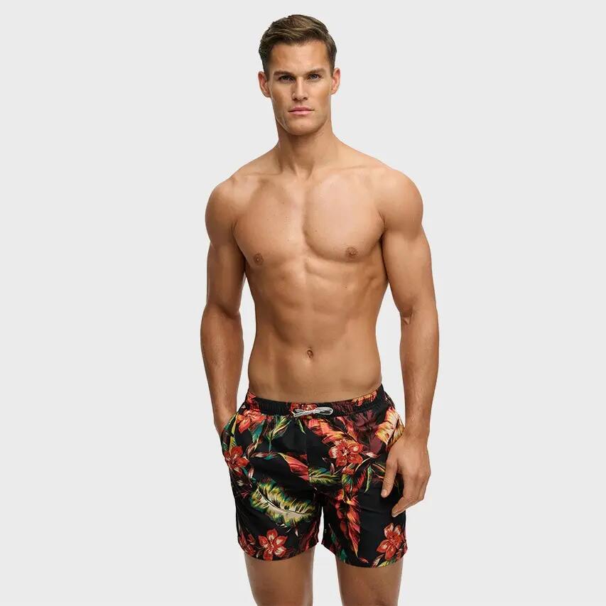 Heren Zwemshort Hawaiian Print Multi II 2/6