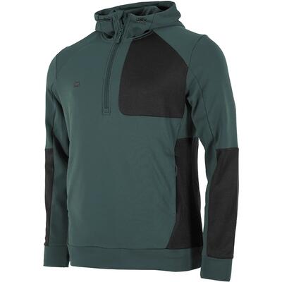 Training hoodie - heren - plaza half zip - storm grey