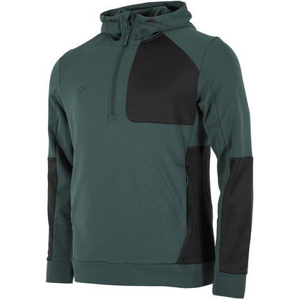 Veste à capuche - Training - Homme - Demi-zip, panneaux contrastés - Storm Grey