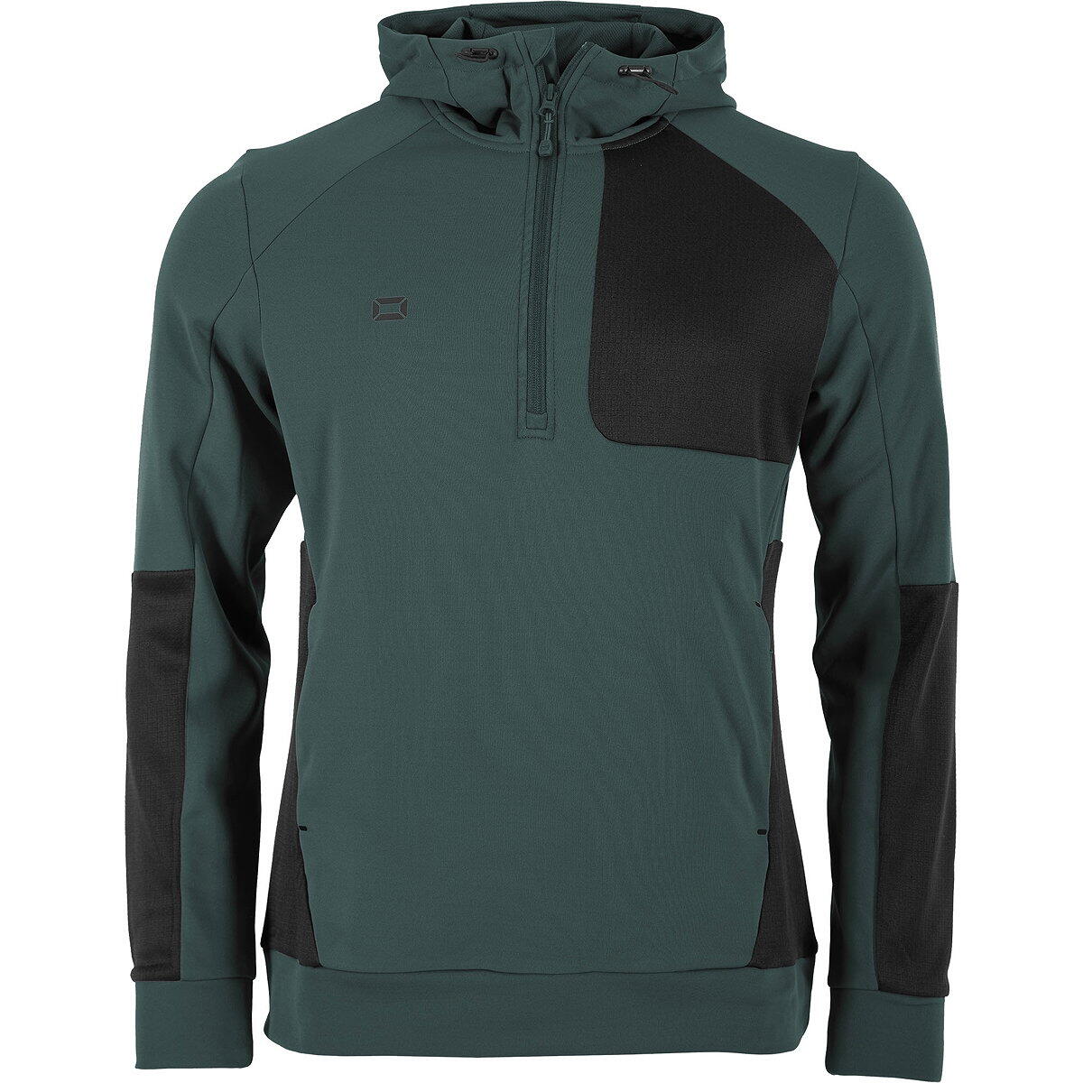 Veste à capuche - Training - Homme - Demi-zip, panneaux contrastés - Storm Grey 3/5