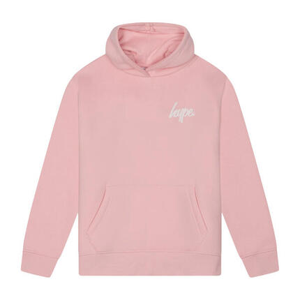 HYPE - Hoodie fille rose enfant sweat doux dos graphique casual