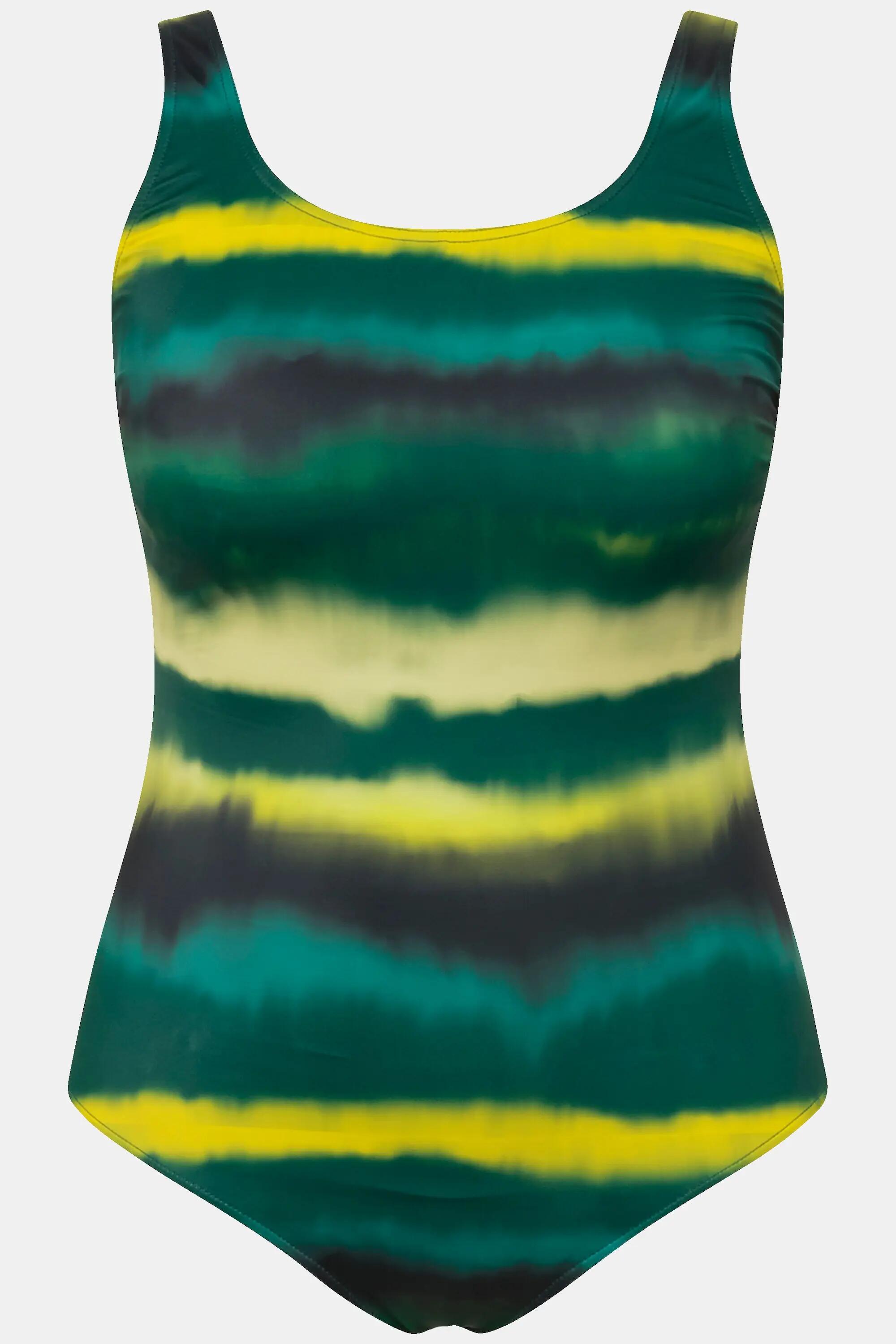 Femme Maillot de bain sans bonnets souples. Rayures inspiration 5/6