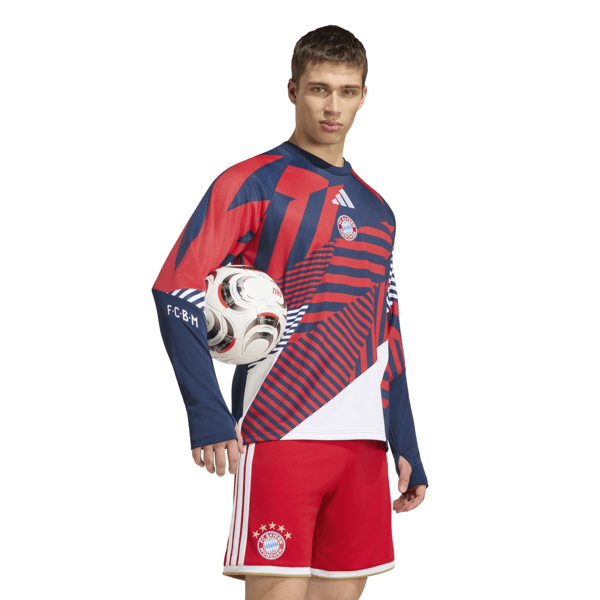 adidas Herren FC Bayern München Trainingstop Pre Match Warm Top 26/27 2/6