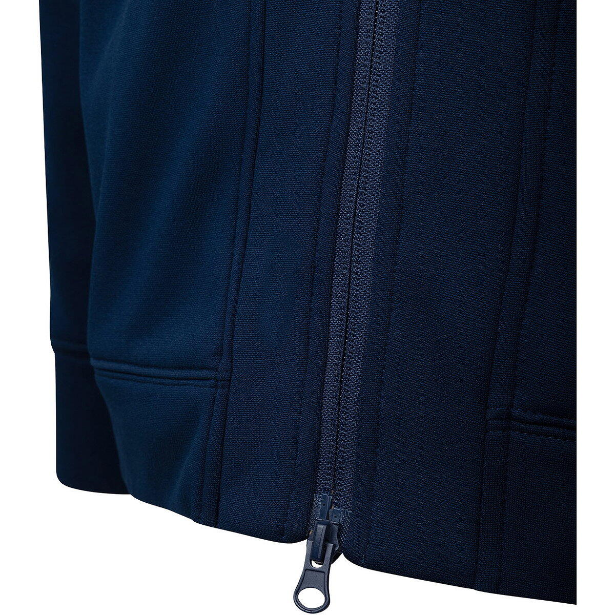 Veste à capuchon sport - Homme - Col montant - Ultra-douce - Marine 3/5