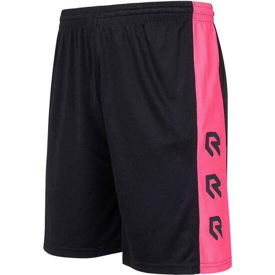 Short performance enfants - Fluo Rose / Noir