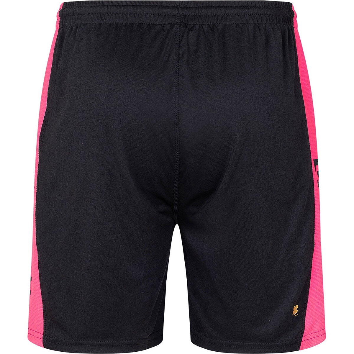 Shorts - Teamsport - Kinderen - Ademend - Fluo Roze/Zwart 3/4