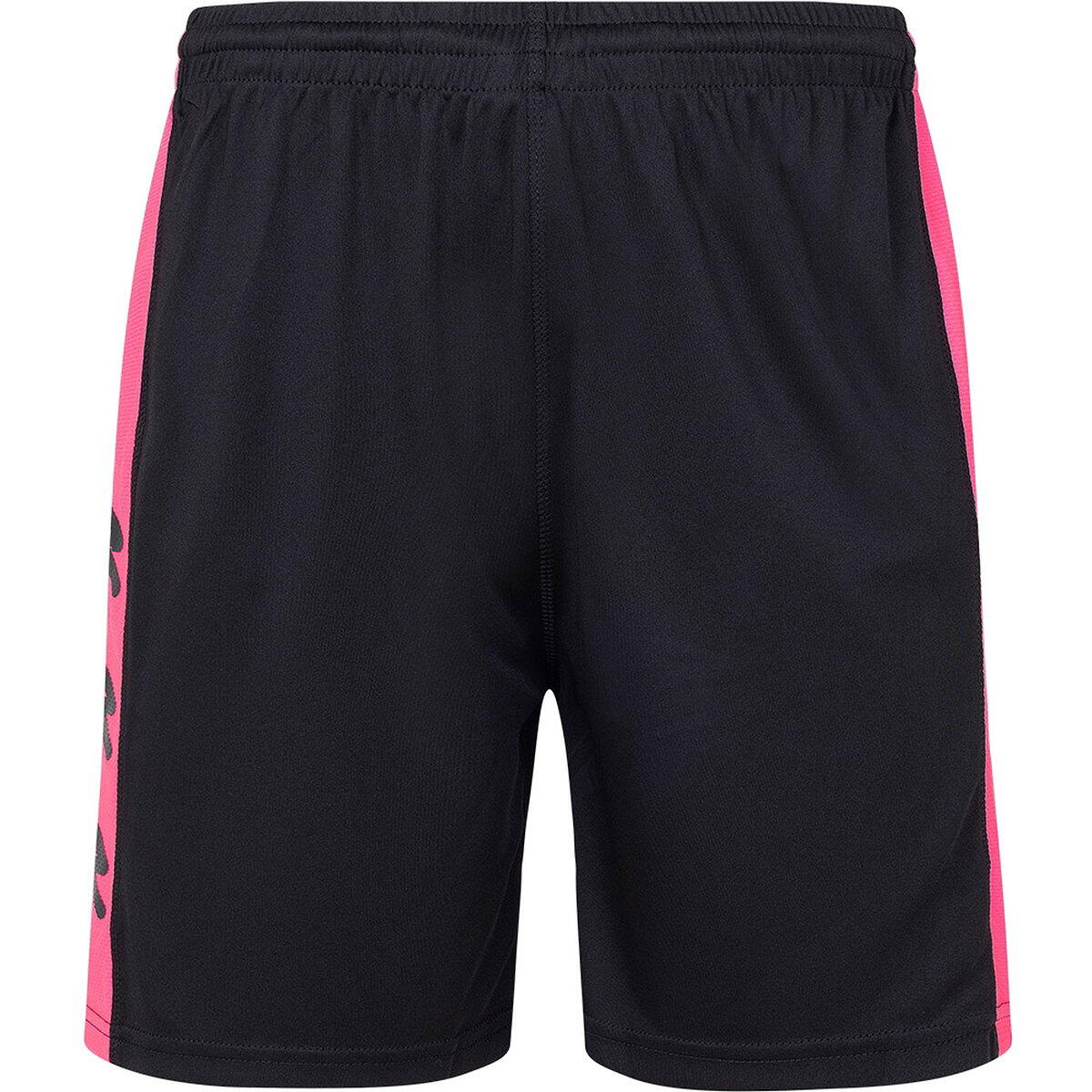Shorts - Teamsport - Kinderen - Ademend - Fluo Roze/Zwart 2/4