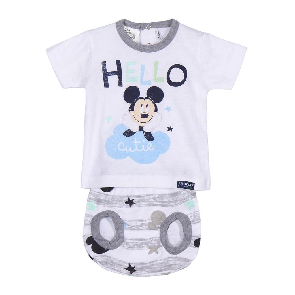 2-piece Mickey Mouse summer baby outfit, 3 months