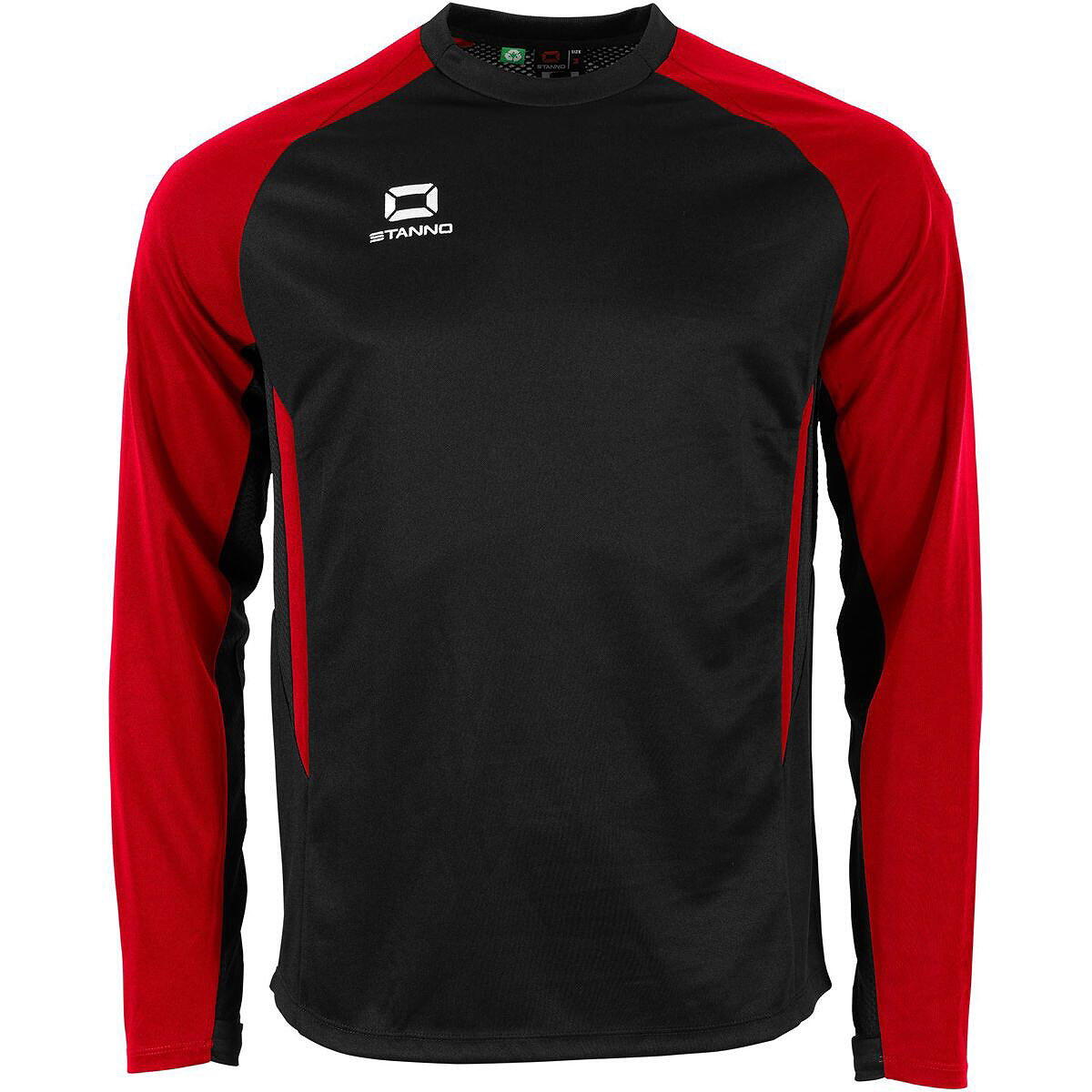 Sweatshirt sport homme - Coupe regular - Stanno Stadio - Noir/rouge 5/5